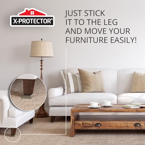 image for X-PROTECTOR Chair Sliders – 24 pcs 2