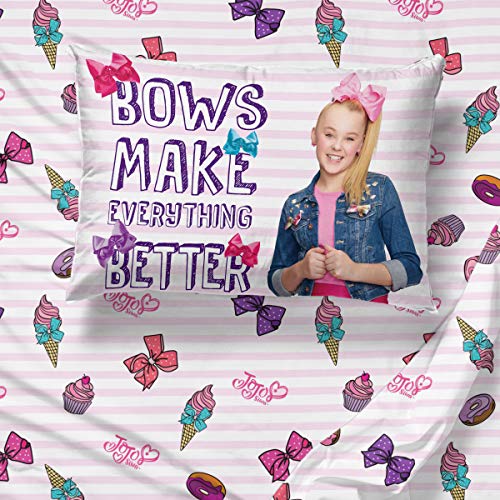 image for Jay Franco Nickelodeon JoJo Siwa Sweet Life 5 Piece Twin Bed Set - Inc