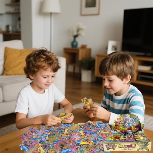 36 Pack Anime Trading Cards, Anime Cards, Cartoon Trading Card, Cartoon Card, Lieblingskartenspiele für Teenager, Kinder und Erwachsene – Bild 5