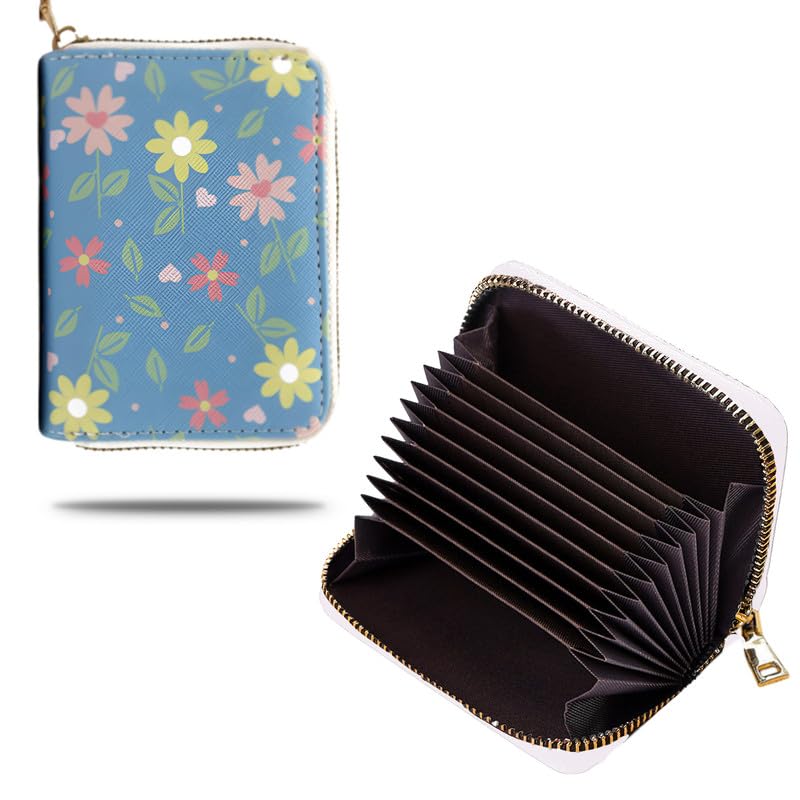 kraptick Card Holder Wallet for Women/Kids - The Ultimate Stylish and Compact Credit Card Holder, Debit Card Holder, ATM Card Holder Organizer for Your Cards (Summer) (DMFP525)-picture-55