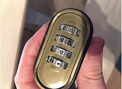 Homezone 4 Digit Combination Padlock, Heavy Duty - Image 3