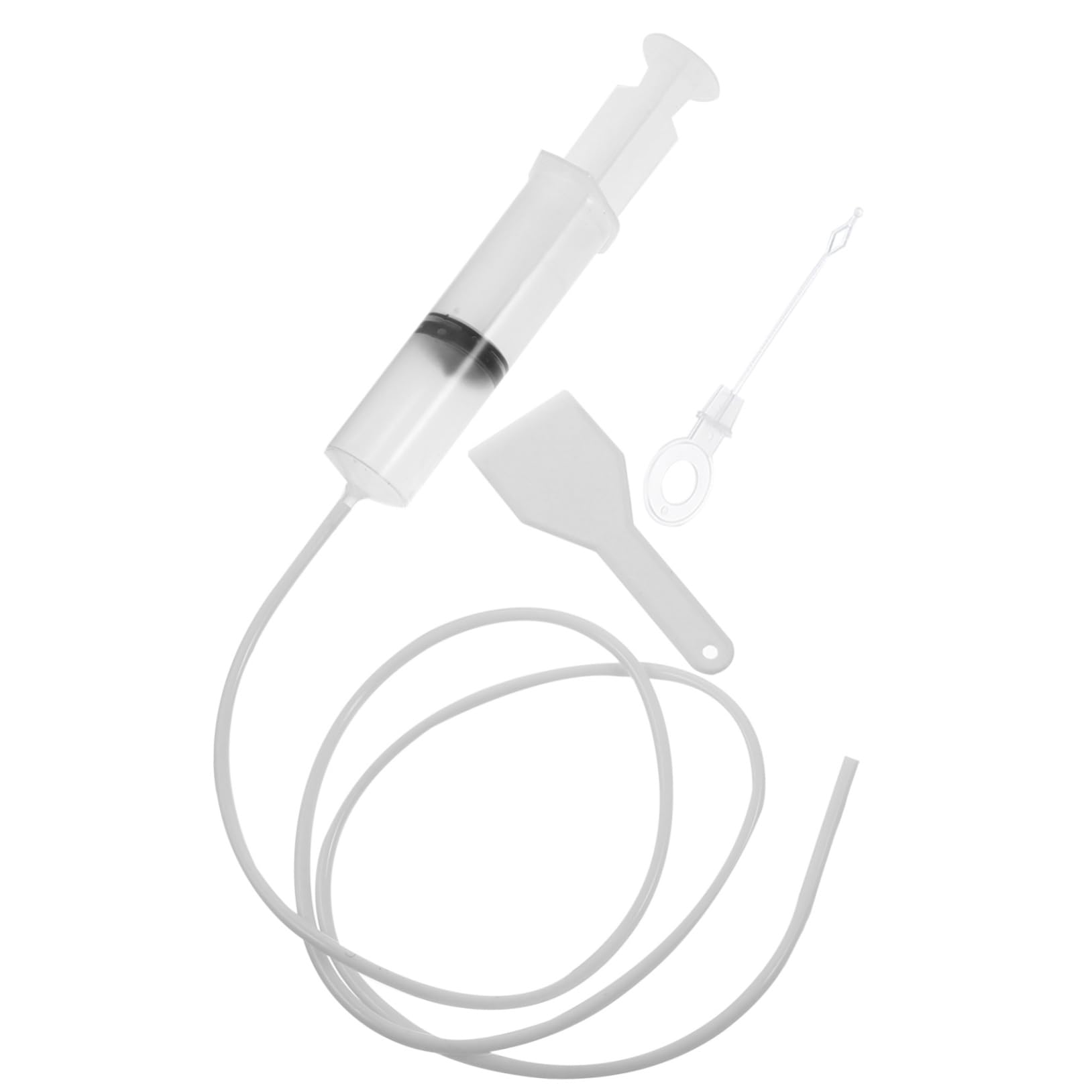 NAMOARLY Fridge Unclogging Kit 4pcs Tool for Refrigerator Drain Cleaning Random Color