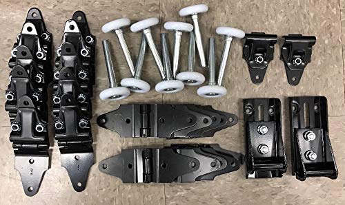 38 Pack Whiting Todco Overhead Truck Door Kit- All Hinges + 2" Rollers - Morgan