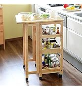 Amazon.co.jp: 山善(YAMAZEN) ワゴン キャスター付き 3段 (折りたたみ