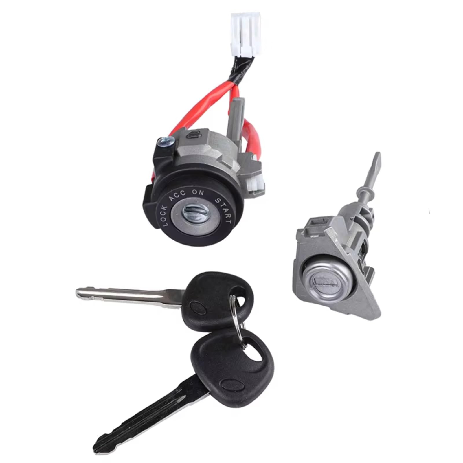 Qaliydfd One Color Ignition Lock Cylinder Compatible With Hyundai For Elantra 2011-2015 Ignition Starter Switch Lock Cylinder With Keys Car 819103Xa00 81910-3Xa00