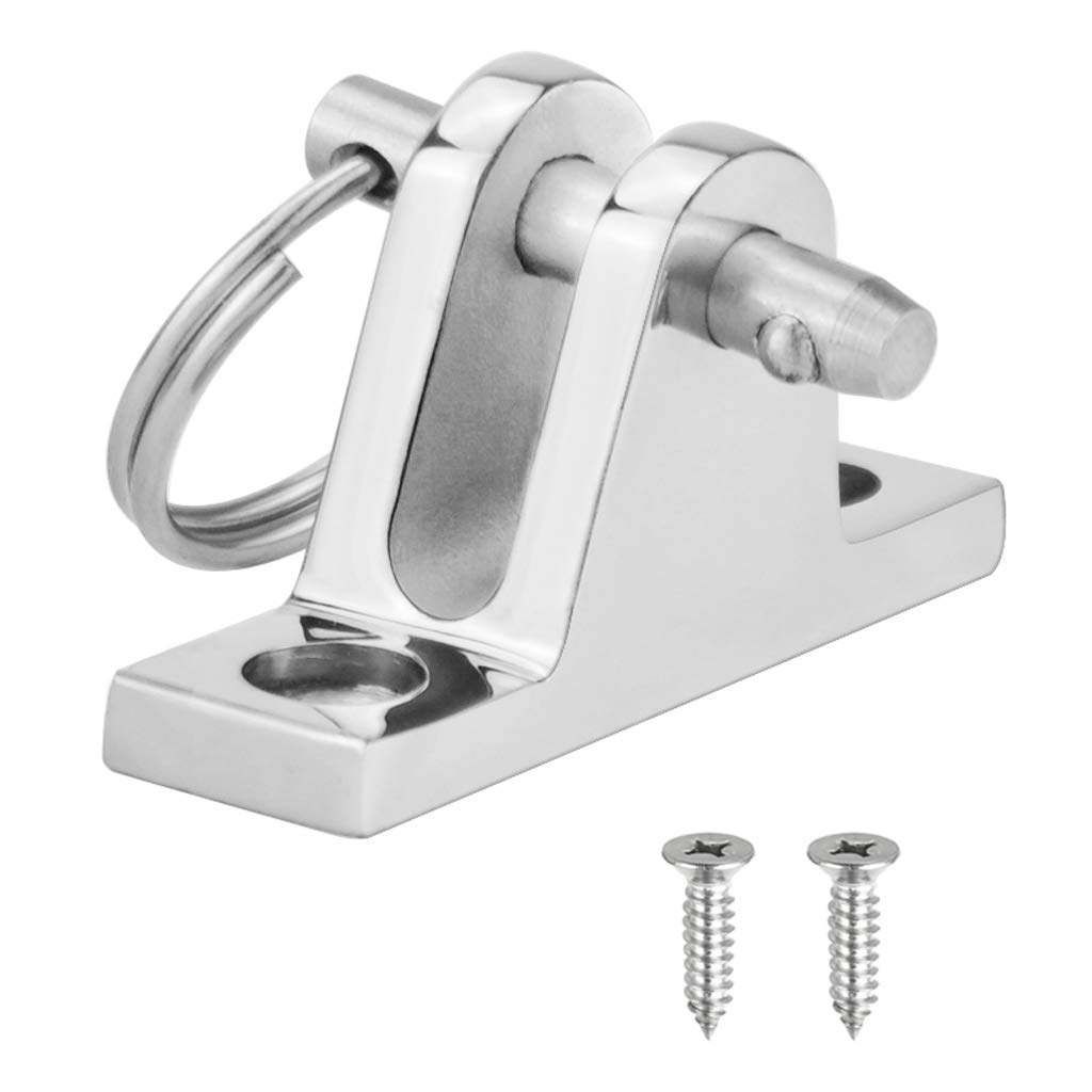 Maxbell Boat Deck Hinge Mount For Bimini Top 316 Stainless