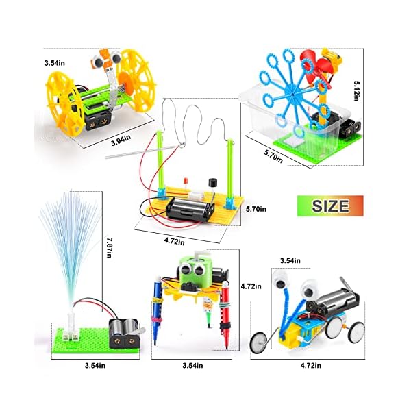 STEM Robotics Science Kits for Kids Age 8-12 8-10, STEM Toys for Boys Girls 6-8, Build Robot Building Kit Science Experiments Engineering Projects STEAM Activities Gifts 6 7 8 Year Old Boy Toys Crafts - Image 3