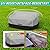 zenicham Fade and Tear Resistant Patio Loveseat Covers, Heavy-Duty Waterproof Outdoor Couch Cover, UV Resistant Outdoor Sofa Cover, Lawn Patio Outdoor Furniture Covers,Gray/Black 79Wx38Dx35H Inch