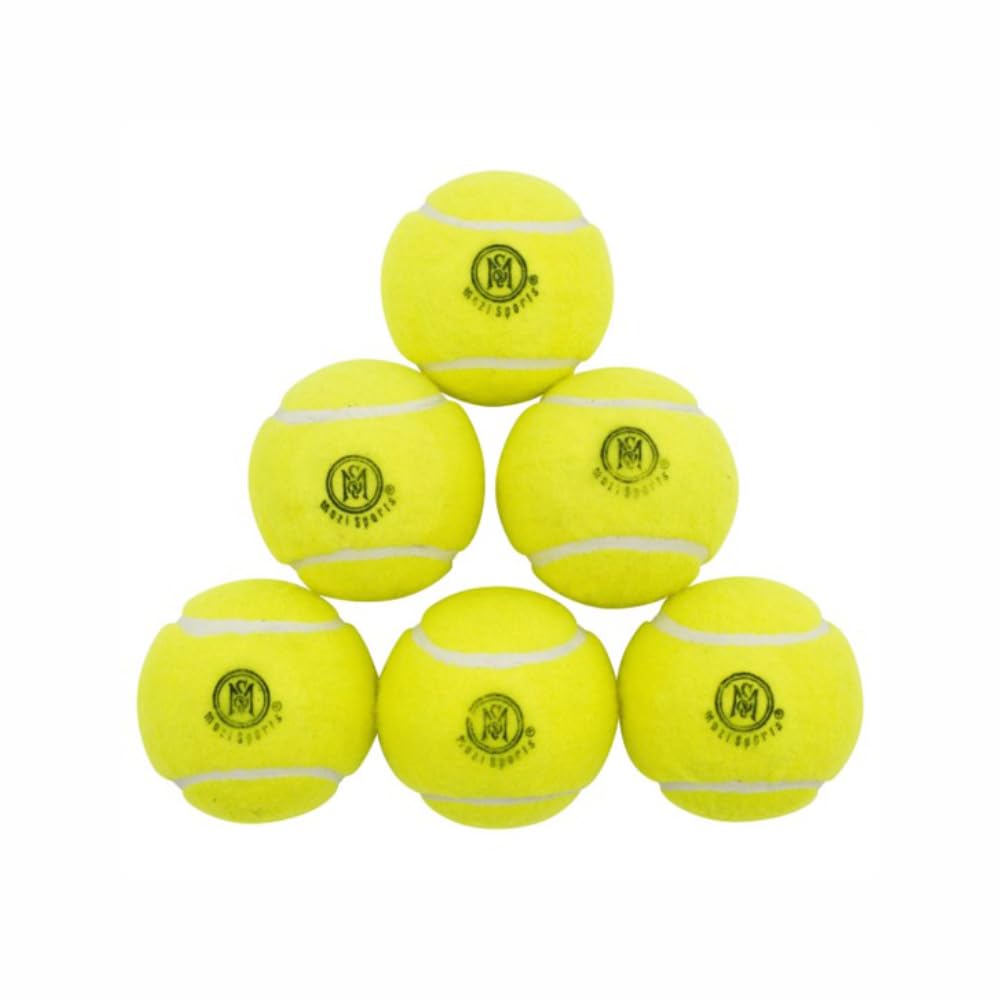 Balles de Tennis de Cricket - Balles de Tennis en Caoutchouc Lourd pour Cricket