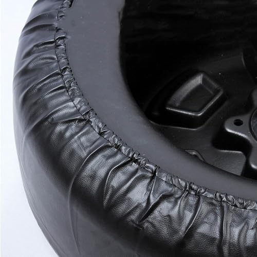 Image of Spare Tire Cover, Weatherproof Universal Wheel Protectors with Gray American Flag, Spare Tire Covers for RV Camper Travel Trailer SUV Truck 15'', GrayFlagTireCover 15