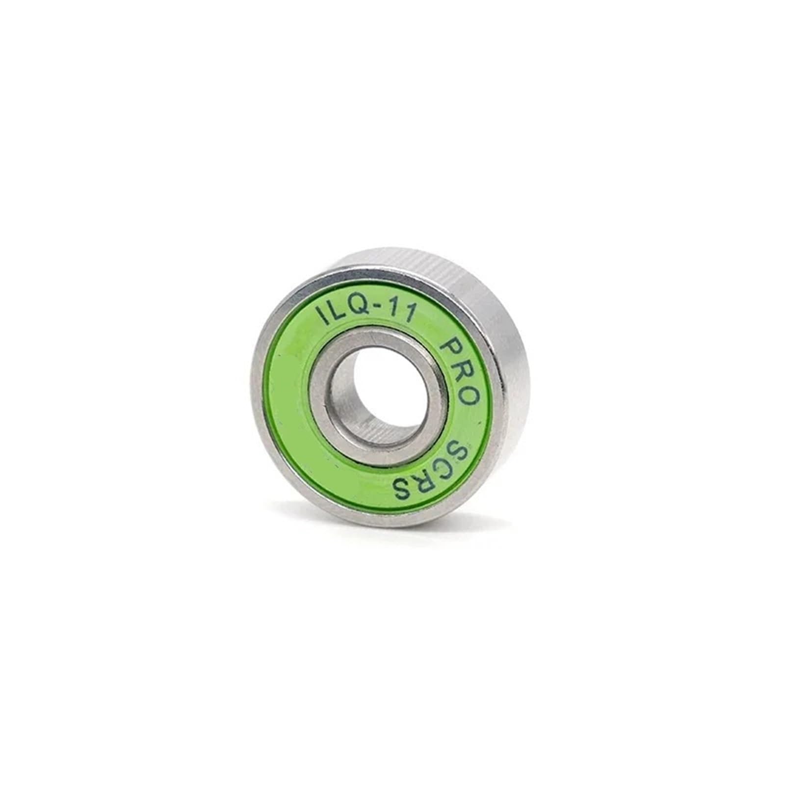 8 Uds. De ranura profunda 608RS ILQ-11 8x22x7 ABEC-9 rodamientos for patines en línea sellados verdes rodamientos de ruedas de acero for monopatín