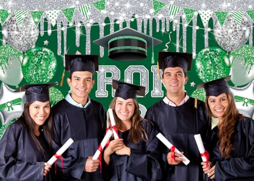 Fondo Fotográfico Verde Plata Prom 2026 10x8FT miniatura 4