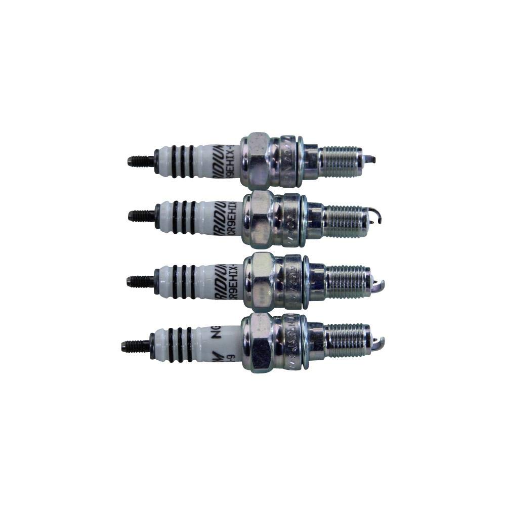 NGK CR9EHIX-9/6216 NGK 4 piezas de bujía de iridio