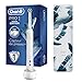 Oral-B Pro 1 750 Brosse À Dents Électrique Rechargeable Avec 1 Manche Capteur De Pression, 1 Brossette Et 1 Étui De Voyage Offert, Élimine Jusqu’À 100 % De Plaque Dentaire, Idée Cadeau