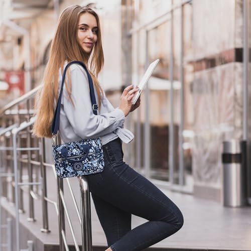 Bolso Tote pequeño de nylon para mujer con cierre miniatura 3