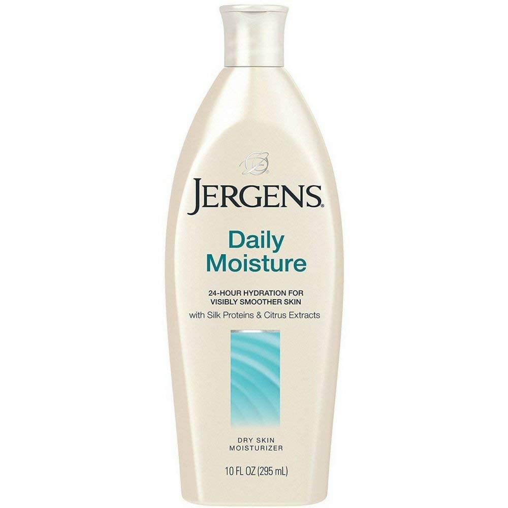 Jergens Daily Moisture Dry Skin Moisturizer 10 oz (Pack of 6)