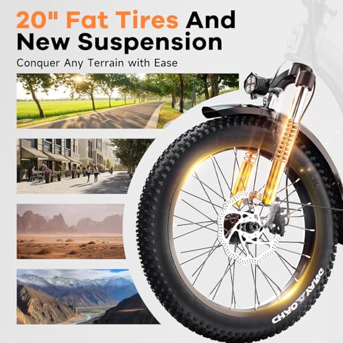1000W Folding Electric Bike,48V 20AH Removable Battery E
