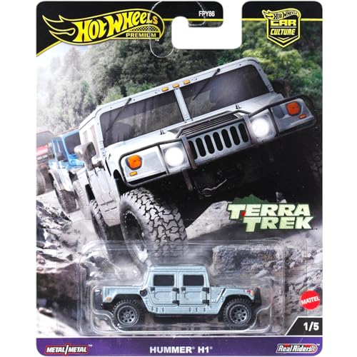 Hot Wheels Terra Trek Off-Road Set 5 Carros Die-Cast miniatura 2