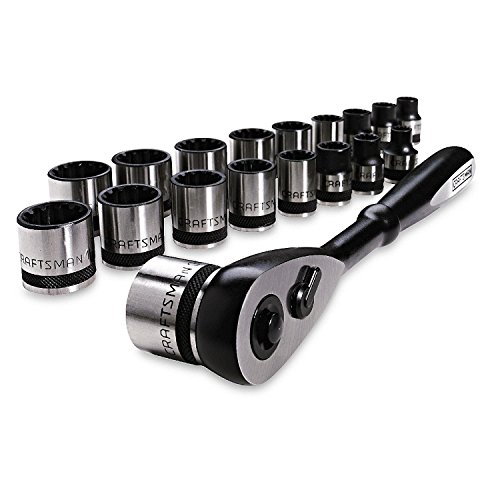 Craftsman 19piece 3/8" Dr. Inch and Metric Universal Socket Wrench Set