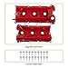 maXpeedingrods Upgrade Aluminum Cylinder Head Engine Valve Cover Left & Right, for Infiniti FX35 G35 M35, for Nissan 350Z, VQ35DE 3.5L V6 2003-2008, Replace# 13264-AM610, 13264-AM600, with Gasket Kit