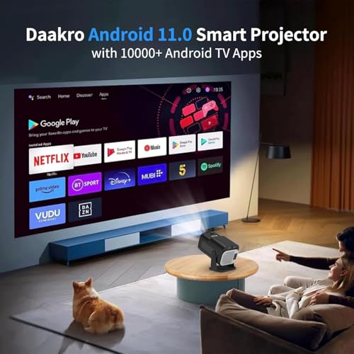 Image of TOPTRO Legend Mini Pro Projector 4K Ultra HD, 26000 Lumens (HY320 Mini)