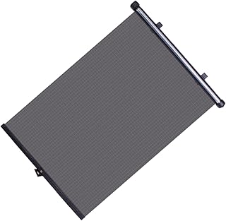 SUPVOX Pára-Sol De Carro De Rolo Pára-Sol De Carro Retrátil Persiana De Carro Persiana De Rolo Viseira De Sol Para Carro Viseira Preta Persianas De Carro Persianas Laterais