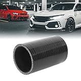 X AUTOHAUX prosty chłodziarka powietrza wąż sprzęgło średnica wewnętrzna 55 mm czarny