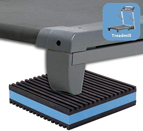 Forestchill Heavy Duty Anti Vibration Pads, 6 Inch X 6 Inch X 7/8 Inch Ribbed Rubber With Blue Foam Center Isolation Pad For Hvac thumb #5
