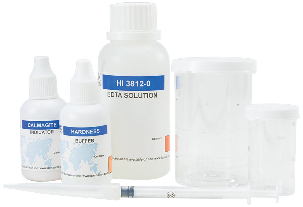 Hanna Instruments hi3812 único parámetro Kit de prueba de dureza, para 100 pruebas