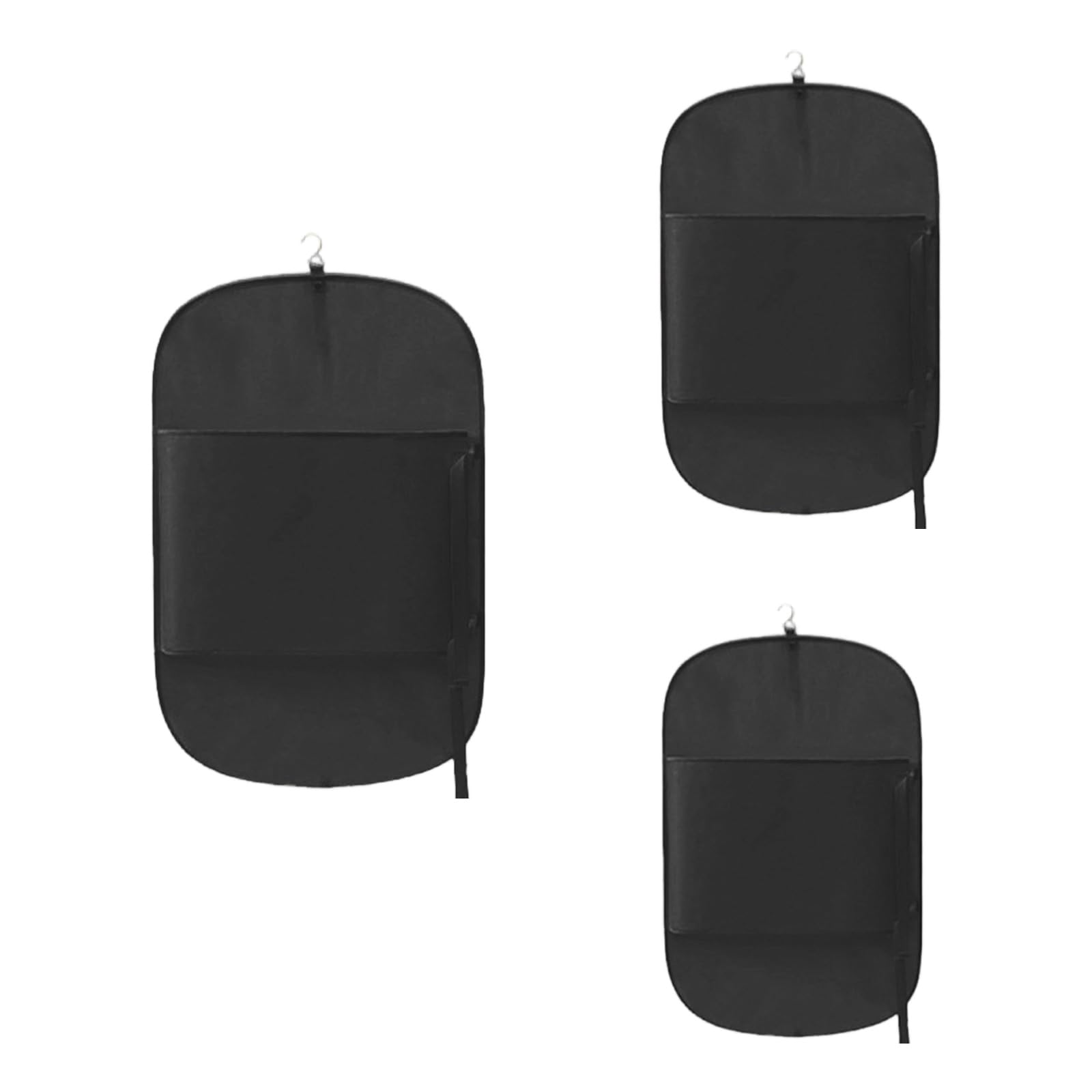 Carotoe Black Foldable Hanging Storage Bag For Closet Organization Compresses Down Coat And Thick Jackets To Saving Space Capacity Efficiently Compressible Wardrobes Organizers