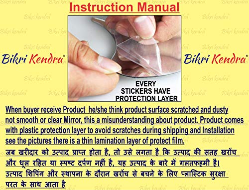 Image of Bikri Kendra - Mandala Om wall Mirrors Stickers for Hall Living Room Bedroom Kids Room Home Office 3D Acrylic wall Stickers (SIL /Gold)