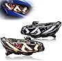 LED Front Headlights Assembly, for Honda Civic 2016-2021 LH+RH LED DRL Projector