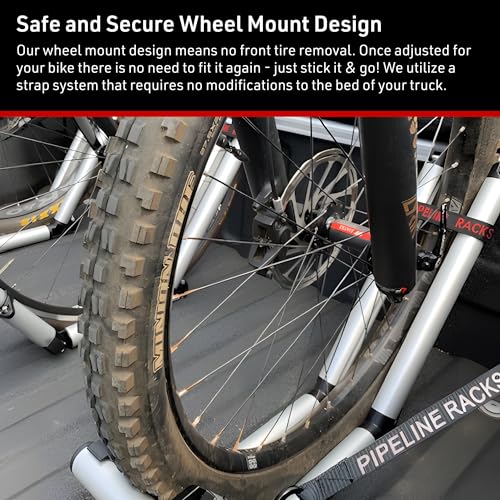All-Aluminum 2 Bike Truck Rack
