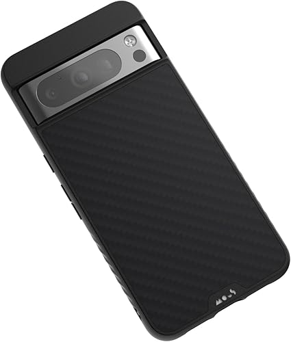 Mous Funda MagSafe compatible con Google Pixel 8 Pro - Limitless 5.0 - Fibra de carbono - Funda protectora para Pixel 8 Pro - Funda protectora para