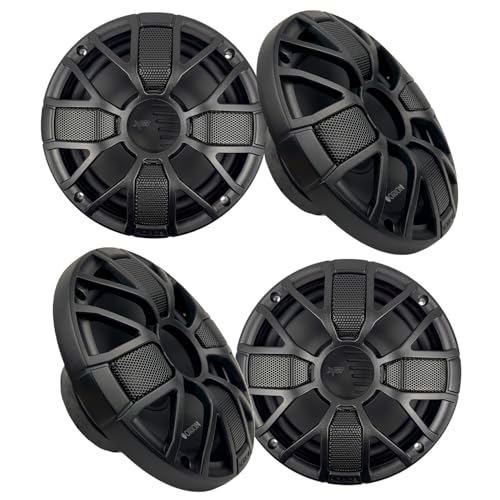 Orion XTR Series XTR65.SC 2-Way Coaxial Car Audio Component System - 6.5” Speakers, Full Range, Enhanced Bass, 450W, 1” Silk Dome Tweeter, External Passive Crossover (4 Speakers)