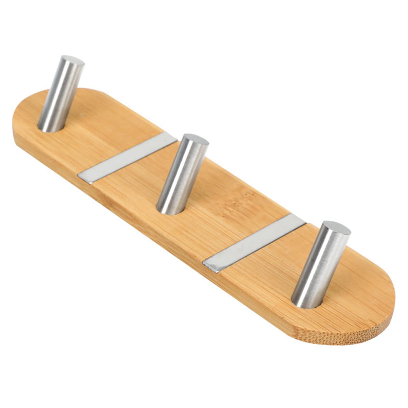 1/2 / 3 Wall Hooks Coat Hanger Stainless Steel & Robe Hook Towel Holder for Kitchen Bathroom Behind the Door Coat Hangers Heavy Duty Wall Mount Modern Metal