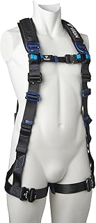 タイタン【TITAN】パンゲアハーネスホライゾン PAHN-10A-BL-L （腿水平型/新規格 墜落制止用器具/軽量ハイグレード/ワンタッチバックル/肩・背中クッション標準装備/胸ベルト換装でフロントD環仕様が可能/スタッフバック付き/ Lサイズ/動き易い/着心地が良い/作業ベルト併用で高いフィット感/黒色ベルト)