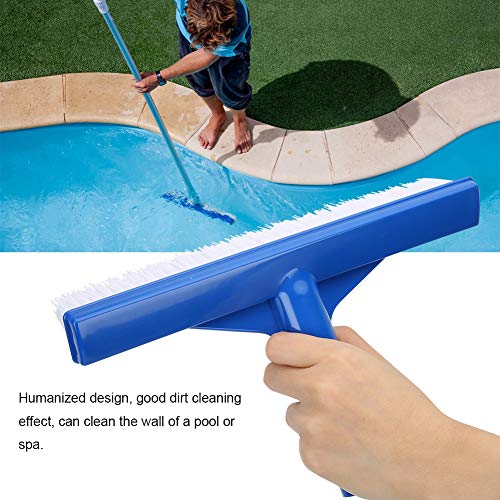 Jacksking Escova de limpeza de piscina, escova de piscina, escova de piscina de plástico para algas,