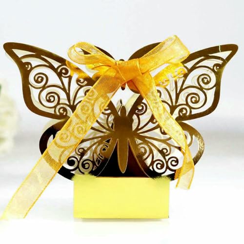 LIUBI Frascos Huecos para Chocolate, Dulces, decoración de Bodas, Suministros para Fiestas, 50 Unidades