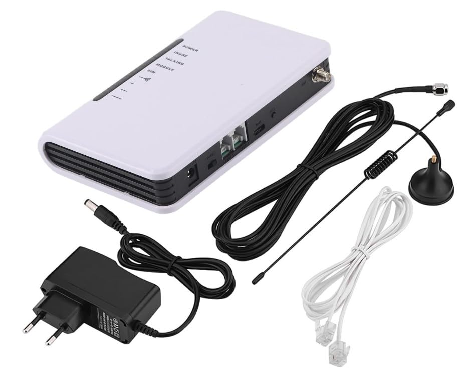 Twinside Combinador telefónico Gateway GSM 4G TG201S a una SIM para centralitas o teléfonos con cable