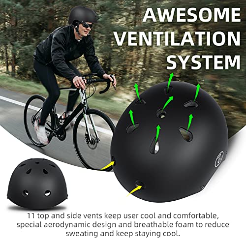 67i Bike Helmet Skateboard Helmet for Adult Cycling Bicycle