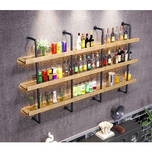 Étagère à liqueur murale : finis les placards encombrés de bouteilles