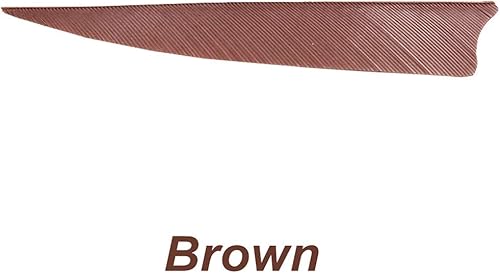 Miniatura 4 de Letszhu Paletas de pavo real de 4 pulgadas con flechas de tiro con arco para caza y tiro al blanco (paquete de 25)