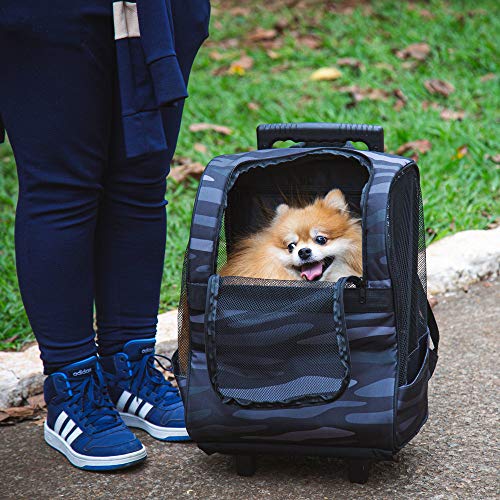 Ollie & Hutch Mochila Carrinho Para Cachorros - Woods