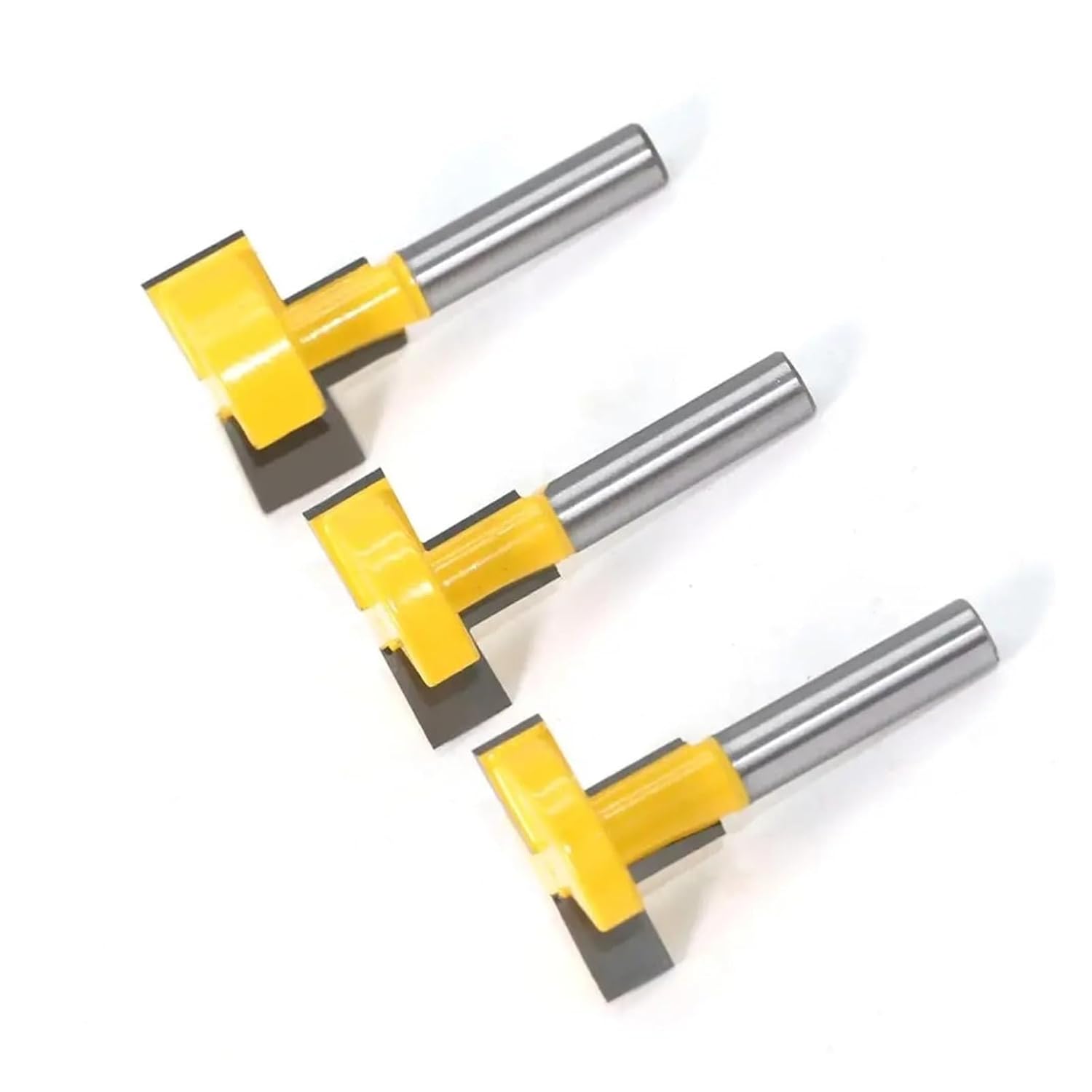 1 piece/3 pieces slotted router bits for wood, 8 mm shank milling cutter, woodworking tools, chisel cutter kit (3 pieces)