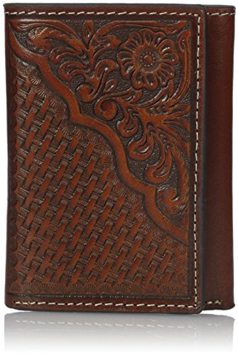 Nocona Men's Pro Trifold Floral Corner