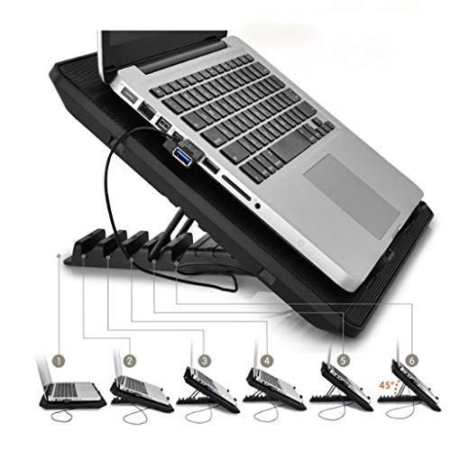 PAIHUIART-Laptop-Cooling-Cooling-Pad-Laptop-Fan-Cooler-Notebook-Fast-Adjustable-Office-Laptop-Stand-Notebook-Cooler