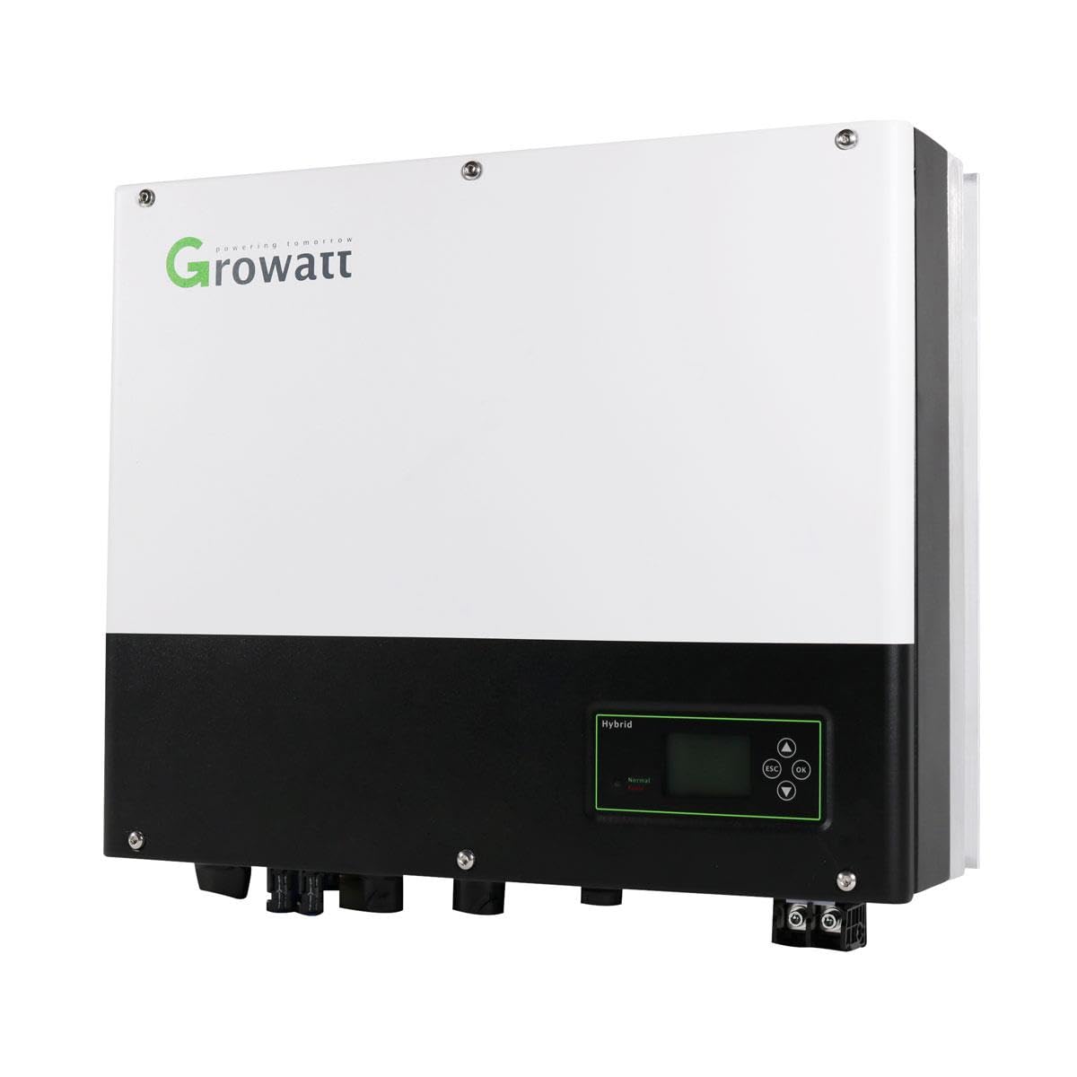 GROWATT 8kWp PV 0% MwSt §12 III UstG Komplettanlage mit Glas Glas Modulen und 10,2kWh Speicher