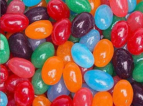 Valentine's Day Jelly Beans Candy 395 count Original And All (10 Colors & Flavors Mix) Jelly Beans Flavors Includes Strawberry Orange Blue Raspberry Watermelon Berry Apple Lemonade and more, Perfect Easter Basket Stuffer & Hunt