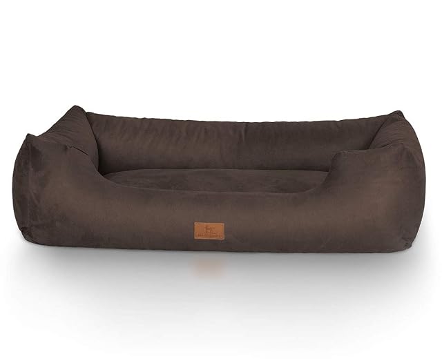 Foto 2 de 4 de Knuffelwuff Cama para Perro tamaño XXL, 120 x 85 cm, Color marrón